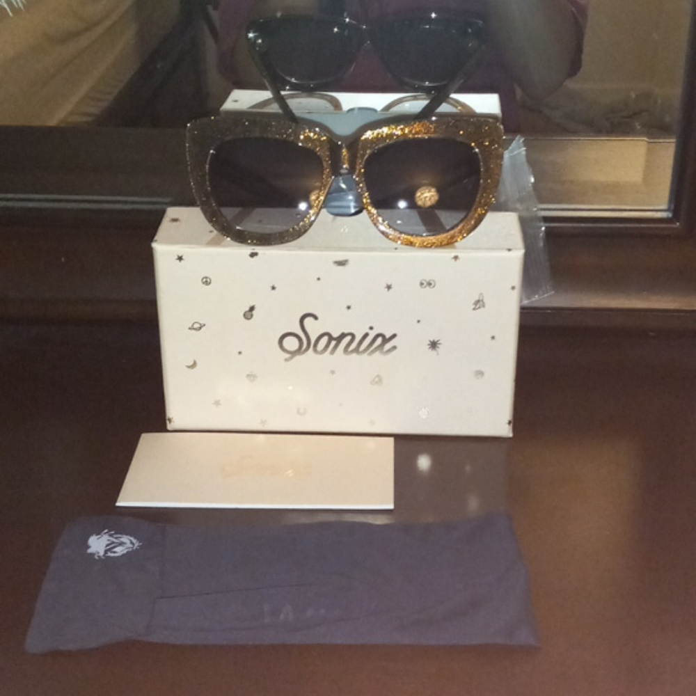 Brand new w box and tag and sonix sunglasses